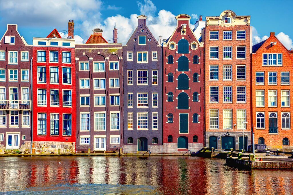 Dutch houses Amsterdam